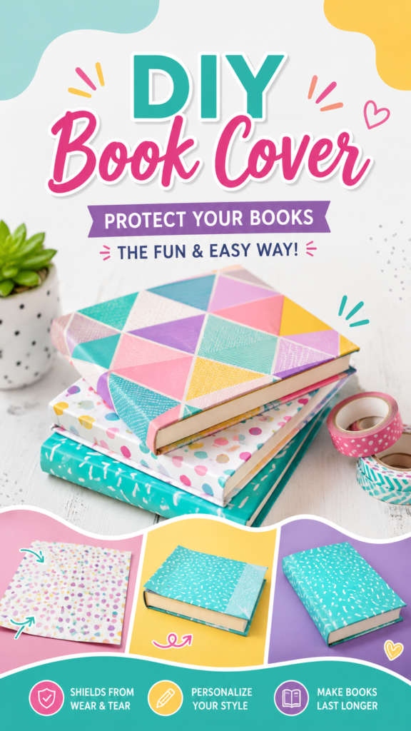 DIY Book Cover Ideas Easy Ways to Protect and Personalize Your Books