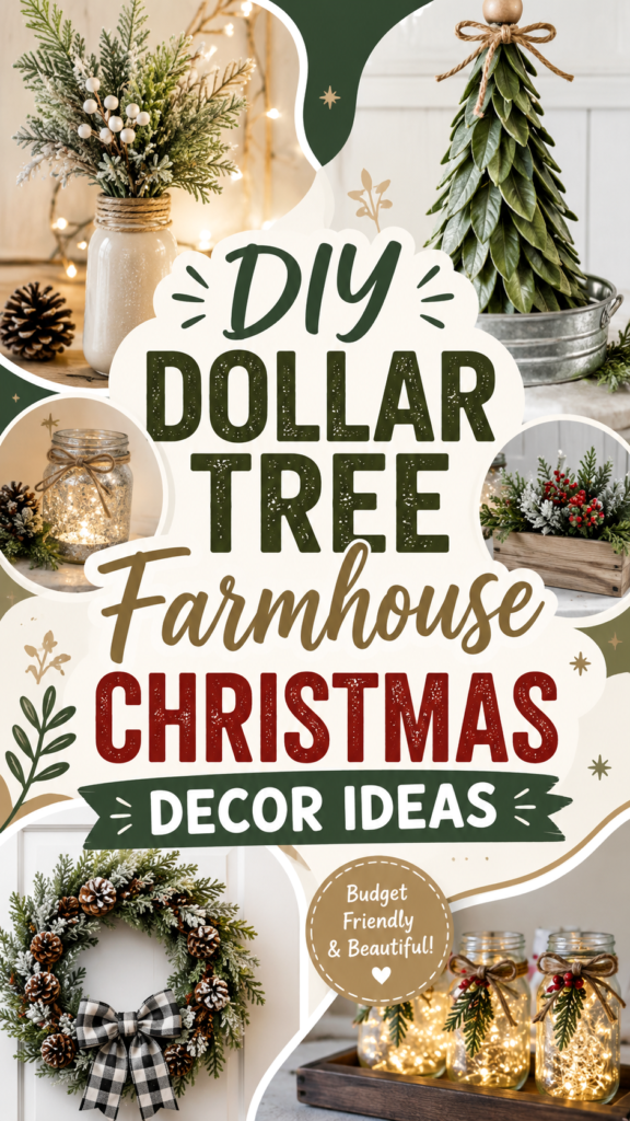 DIY Christmas Decor Ideas for a Cozy Farmhouse Holiday Home
