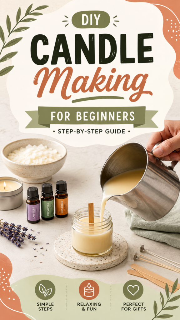 DIY Candles for Beginners Easy Step-by-Step Candle Making Guide
