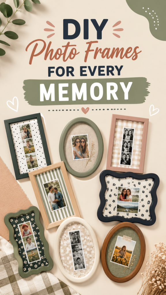 DIY Photo Frame Ideas for Every Memory  Easy Creative Frame Projects