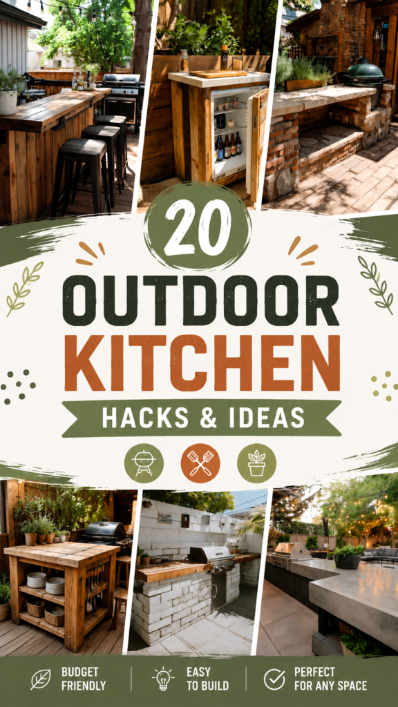 20 Outdoor Kitchen Hacks  Ideas for a Stylish Backyard Cooking Space