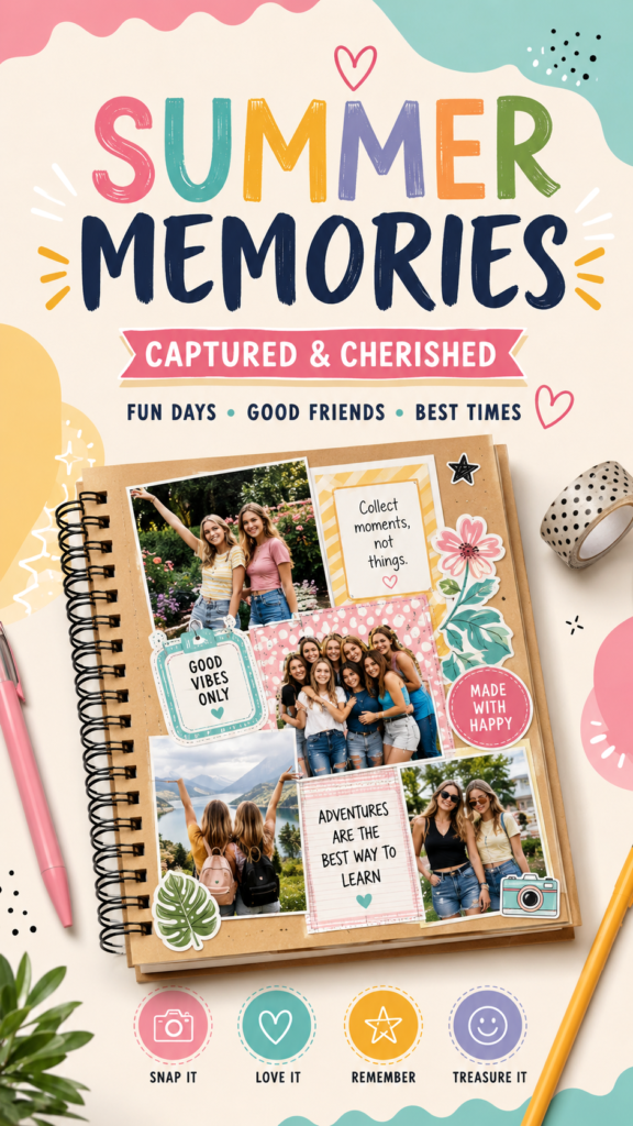 DIY Photo Book Ideas Creative Scrapbook  Memory Album Inspiration