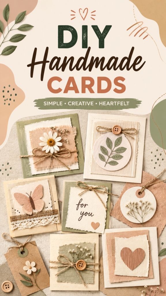DIY Stationery Ideas Easy Handmade Cards, Tags  Paper Crafts