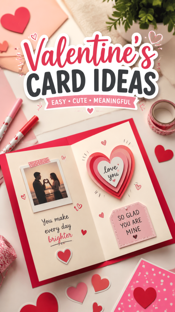 DIY Valentines Cards Easy Handmade Love Card Ideas for a Special Day