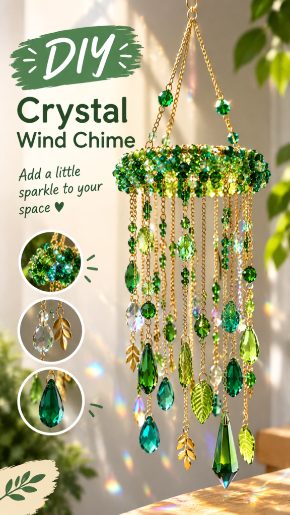 DIY Crystal Wind Chime Ideas to Add Sparkle and Style to Your Space