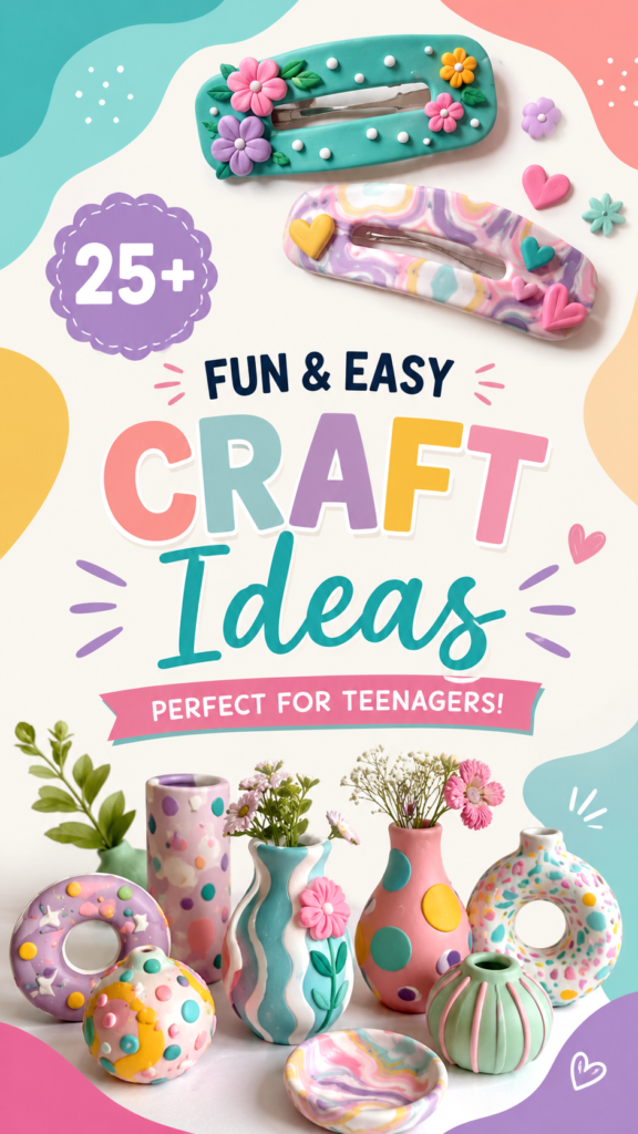 25 Fun and Easy Craft Ideas Perfect for Teenagers