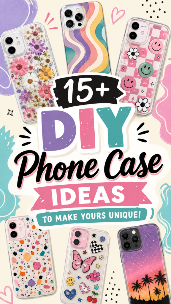 15 DIY Phone Cover Ideas for a Unique and Stylish Look