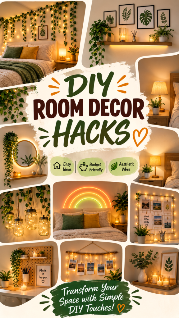 DIY Room Decor Ideas  Easy Room Makeover Hacks