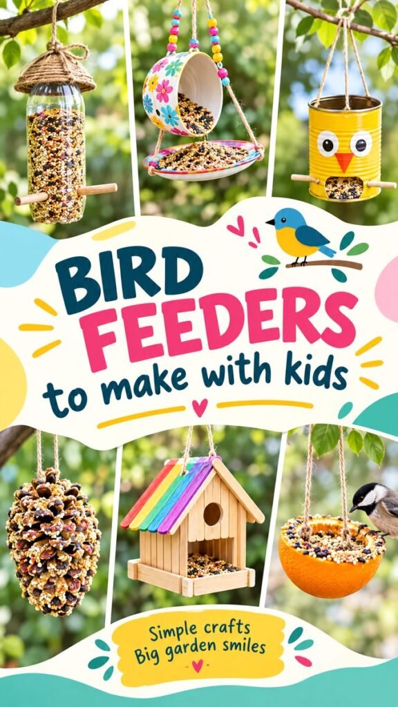 Bird Feeders DIY Easy Creative Ideas to Make With Kids