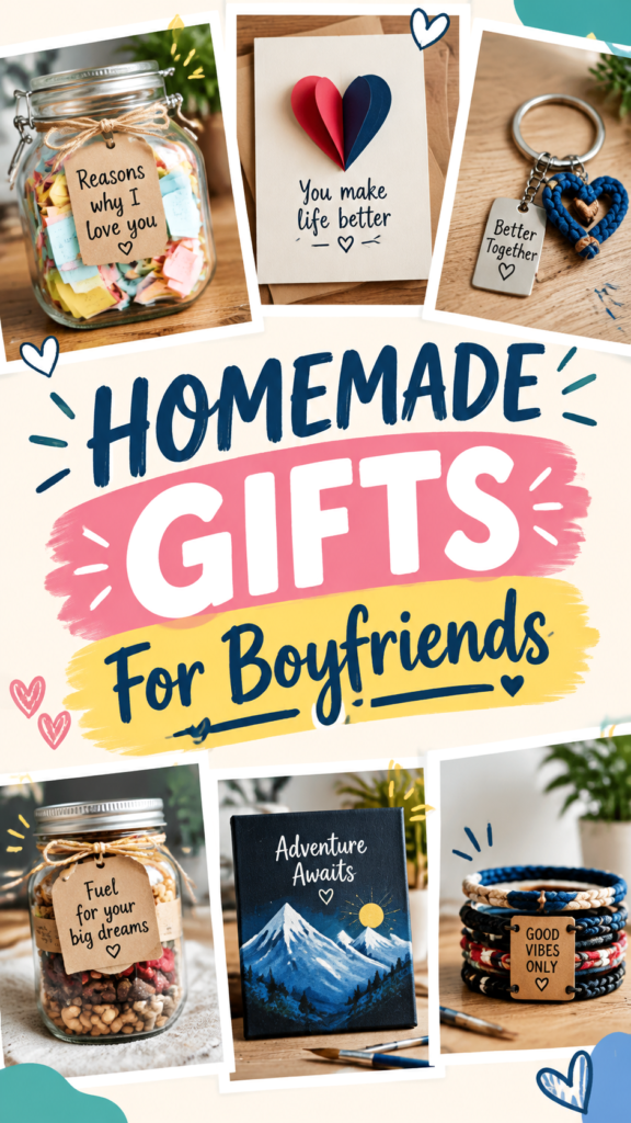 DIY Birthday Gifts for Boyfriend Creative Homemade Gift Ideas