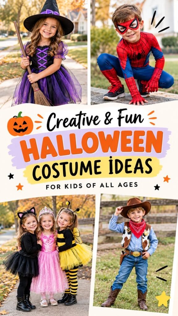 Creative DIY Costumes for Kids Fun, Easy  Unique Ideas