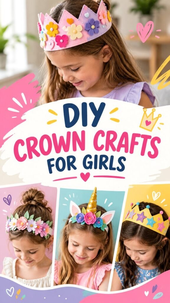 Crown DIY Ideas Easy  Creative DIY Crown Crafts for Girls