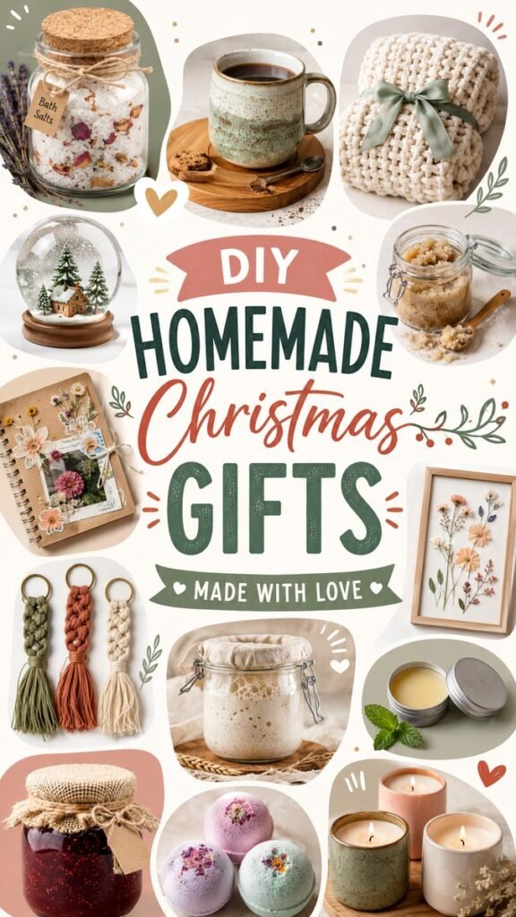 Cute DIY Christmas Gifts Easy Homemade Gift Ideas