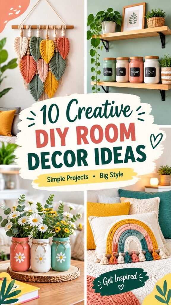 DIY Aesthetic Room Decor Ideas for a Cozy, Stylish Space
