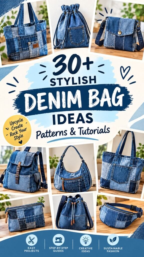 30 DIY Bag Designs Creative Patterns, Easy Tutorials  Stylish Ideas