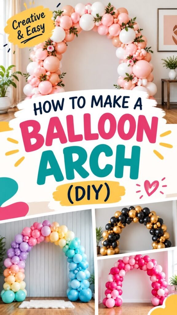 DIY Balloon Arch Ideas Easy Step-by-Step Guide for Stunning Party Decor