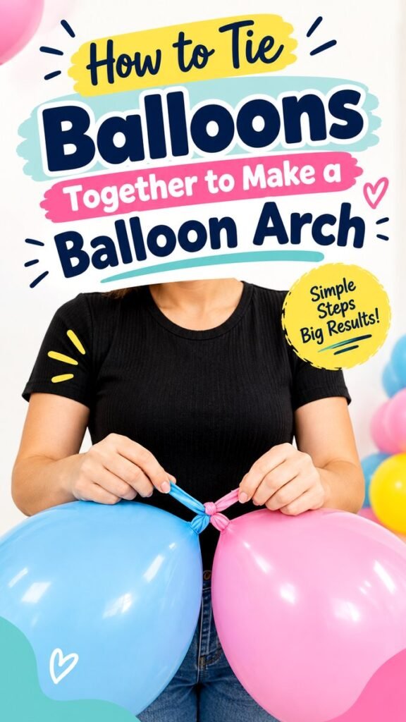 DIY Balloon Decorations Easy Balloon Arch Ideas for Parties and Events