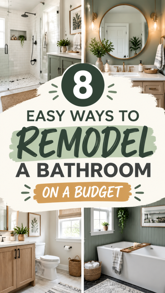 DIY Bathroom Remodel Ideas on a Budget Plan Your Dream Makeover