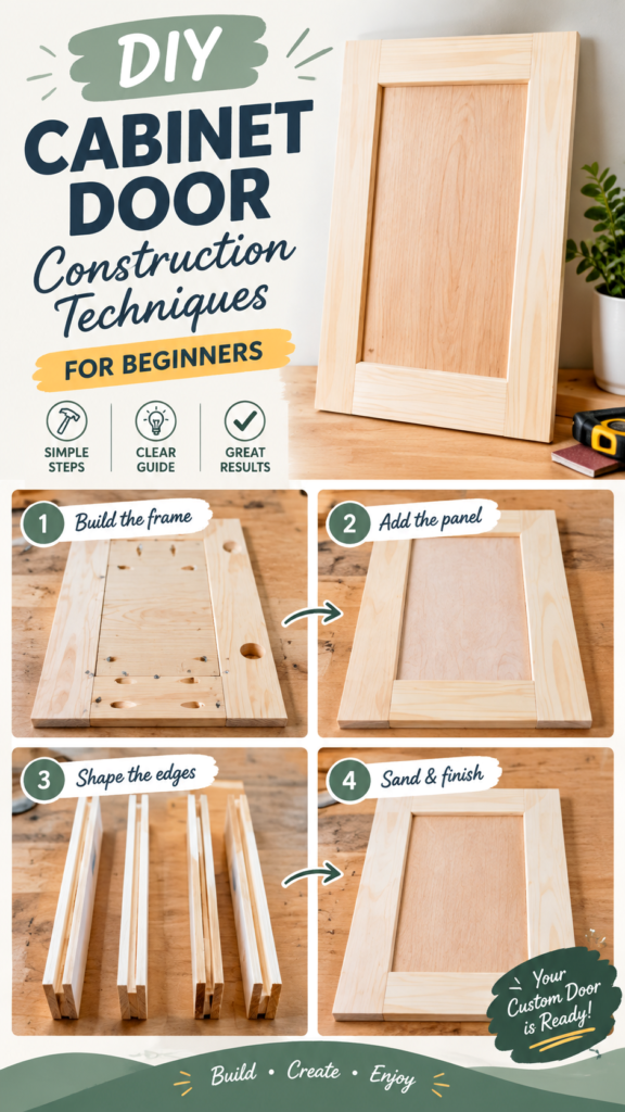 DIY Cabinet Doors Easy Construction Ideas for Beginners to Pros