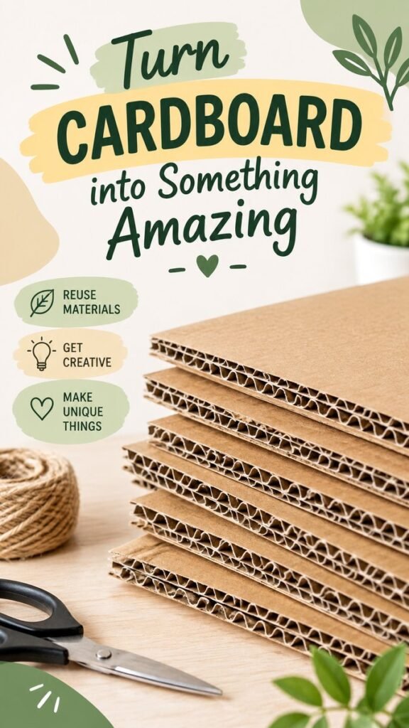 Cardboard Crafts Creative DIY Projects to Make at Home