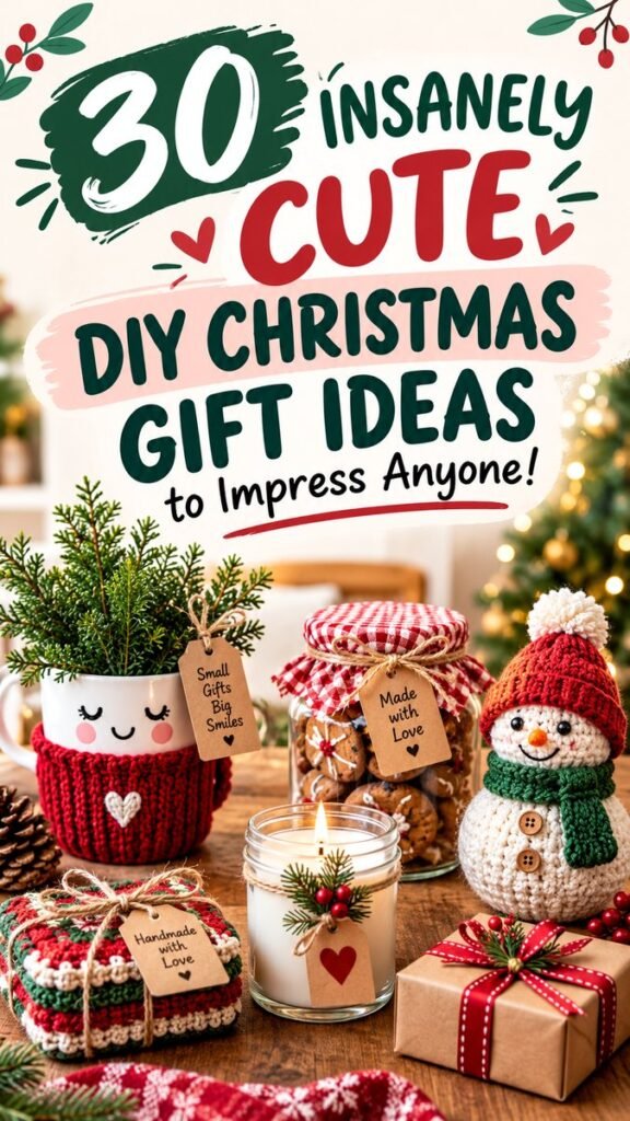 30 DIY Christmas Gifts for Boyfriend Hell Actually Love