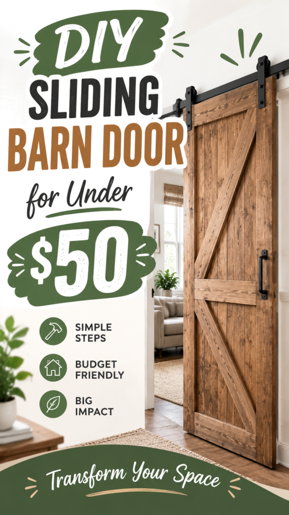 DIY Barn Door Ideas Build a Stunning Rustic Sliding Door on a Budget