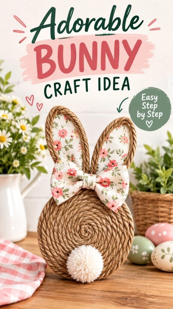 DIY Easter Decorations Easy Bunny Crafts for Spring Decor