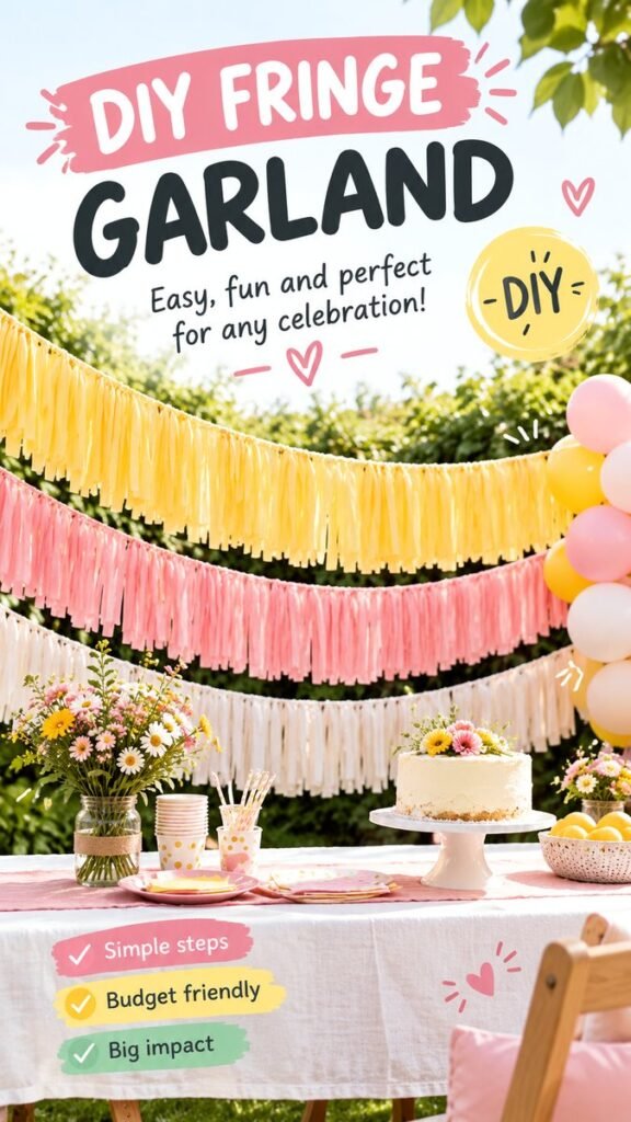 DIY Event Ideas for a Fun, Colorful Party Setup and Easy Decorations
