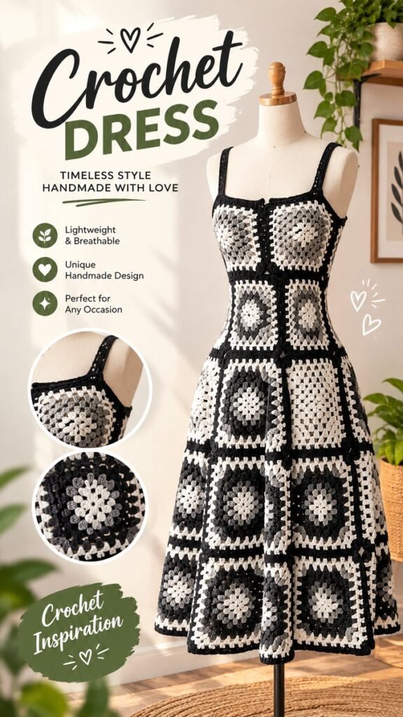 DIY Fashion Clothing Ideas Stylish Crochet Dress Inspiration Youll Love