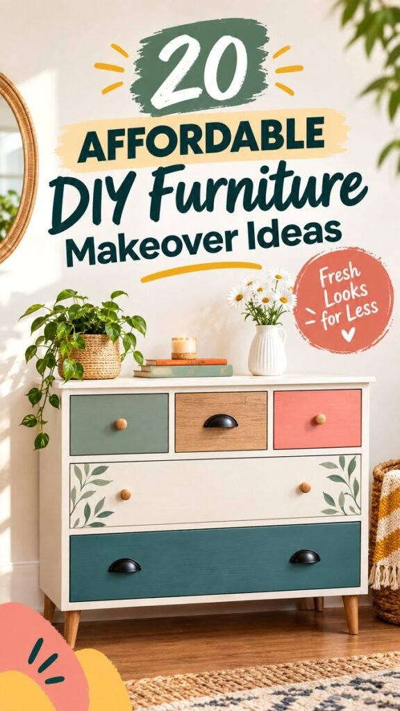 DIY Furniture Renovation Ideas Affordable Makeovers to Transform Old Furniture