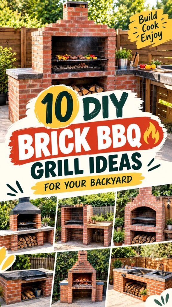 10 DIY Grill Ideas to Build a Backyard BBQ Grill on a Budget