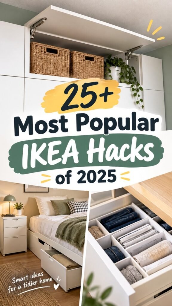 25 DIY IKEA Hacks to Transform Your Home on a Budget