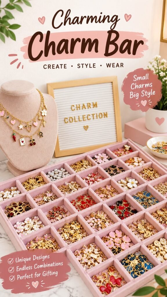 DIY Jewelry Set Ideas Easy Charm Jewelry to Make at Home