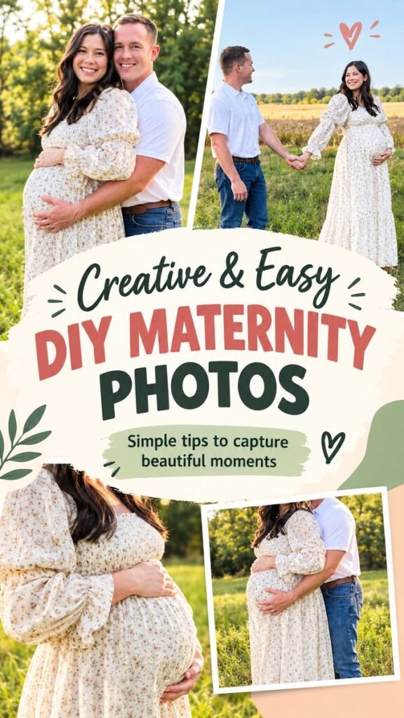 DIY Maternity Photos Creative Ideas for Beautiful Pregnancy Memories
