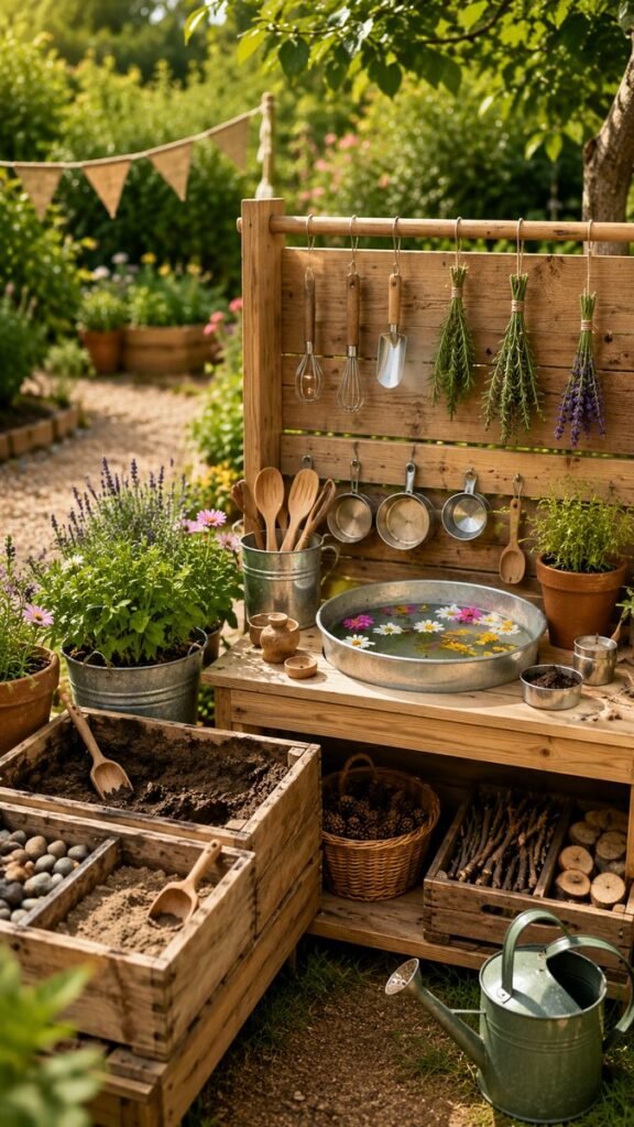 DIY Mud Kitchen Ideas for Kids Fun Outdoor Play  Garden Inspiration