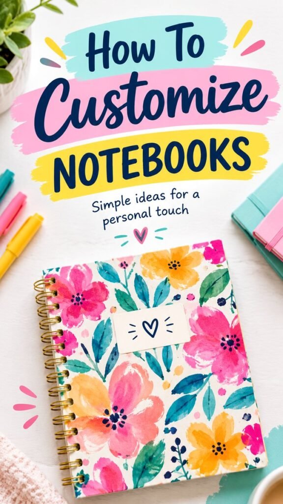 DIY Notebook Ideas Easy Ways to Customize Your Notebook