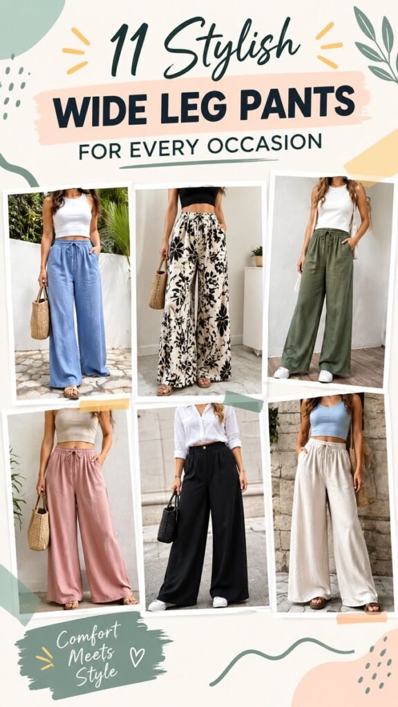 11 DIY Pants Patterns for Beginners Easy Wide-Leg Styles to Sew at Home