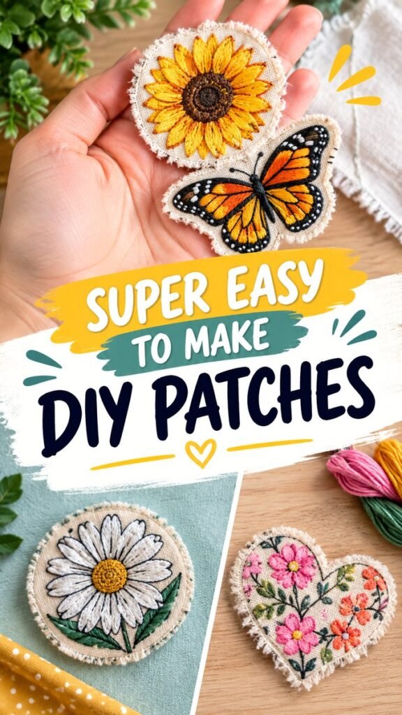 DIY Patches Easy Creative Ideas to Make Your Own Custom Patches