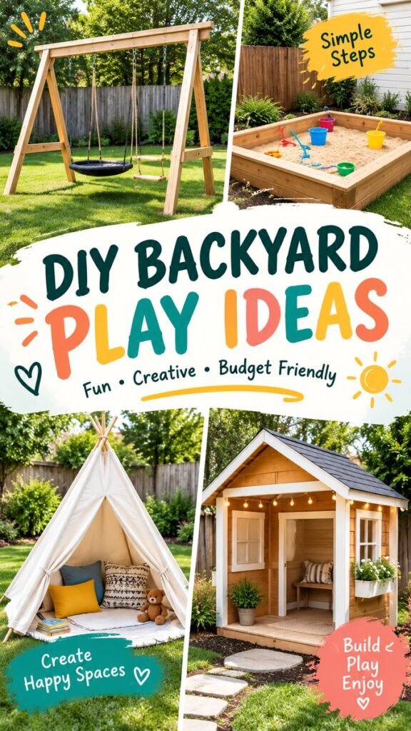 DIY Backyard Playground Ideas Kids Will Love