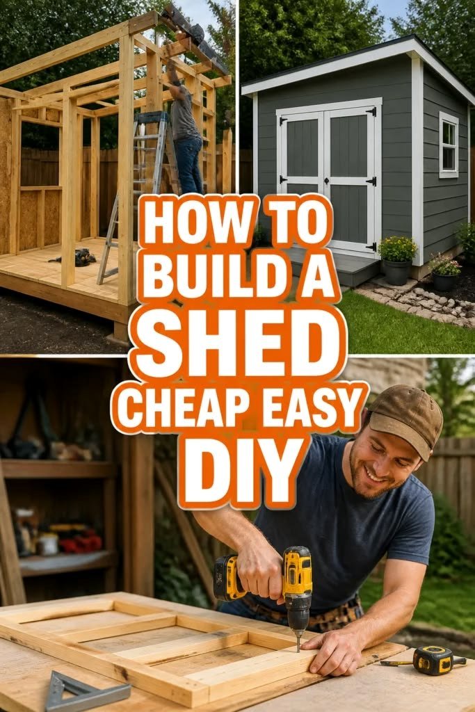 DIY Shed Plans Easy Backyard Projects for Building Your Own Shed