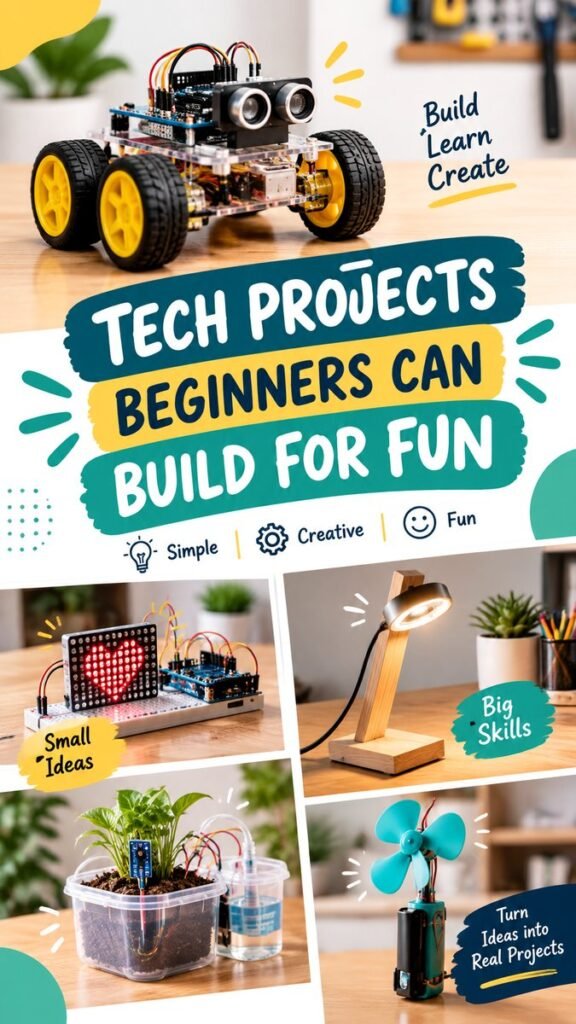 18 DIY Tech Projects Beginners Can Build for Fun and Creativity