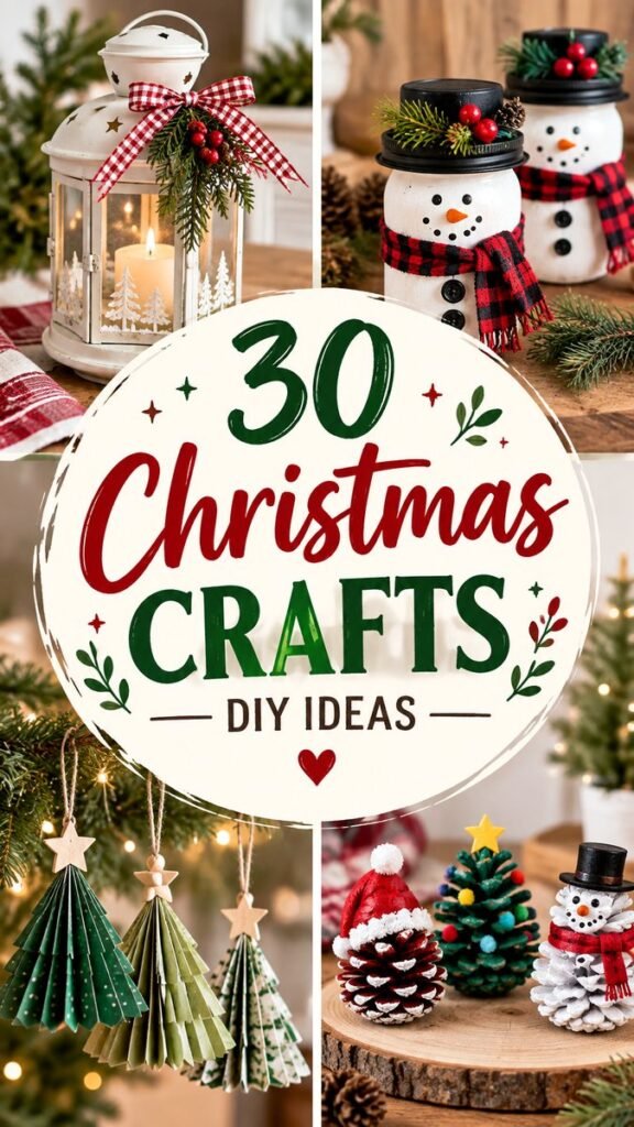 30 Dollar Tree Christmas Crafts DIY Ideas for Festive Holiday Decor