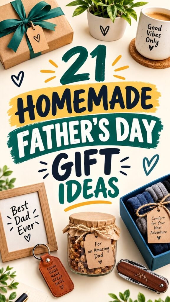 21 Fathers Day Gifts Ideas DIY for Creative Homemade Gifts Dad Will Love
