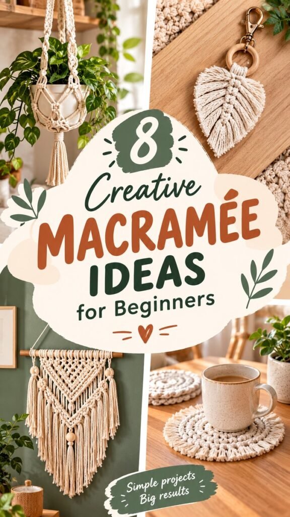 Makramee DIY Easy Creative Ideas and Projects for Beginners