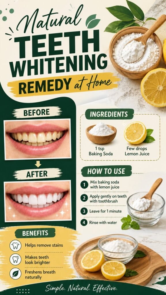 Natural Teeth Whitening DIY Easy At-Home Remedies for a Brighter Smile