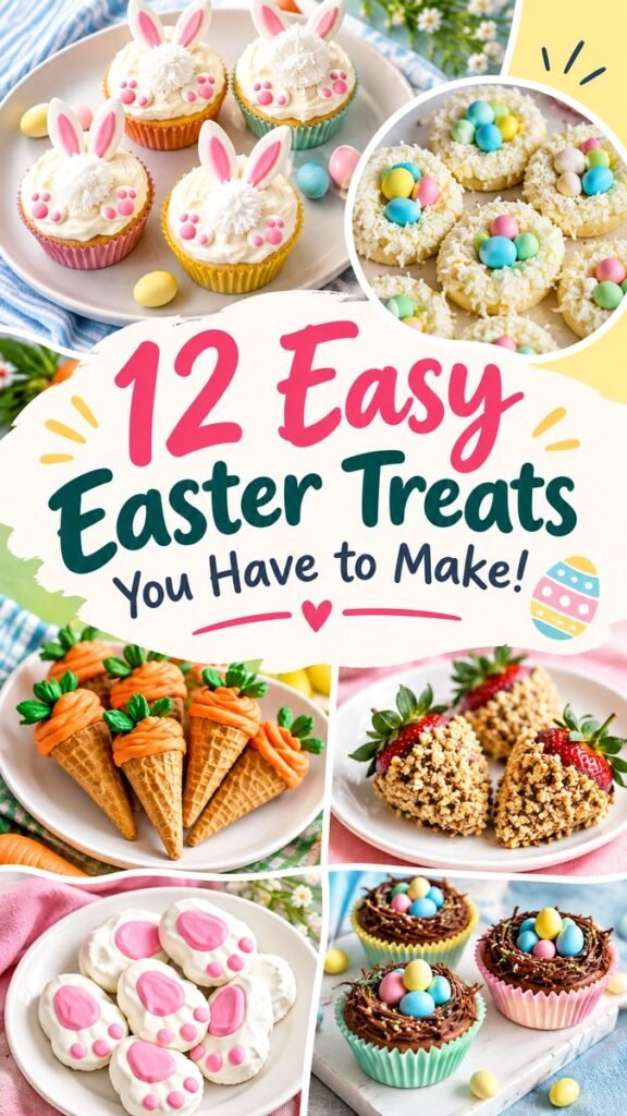 DIY Easter Treats  Gift Ideas Easy Homemade Mitbringsel for Easter