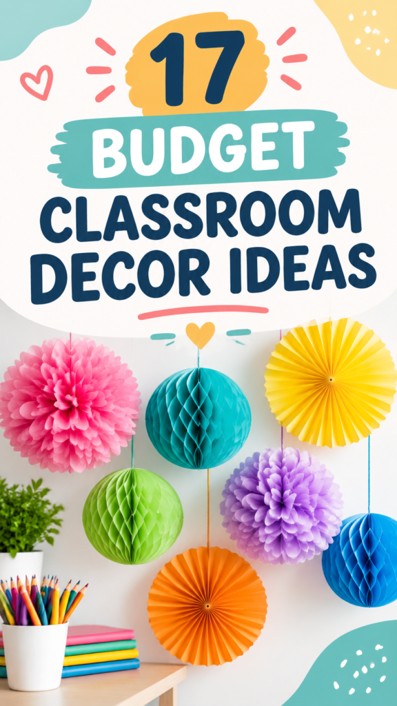 17 Budget-Friendly DIY School Classroom Decorations Ideas for Teachers