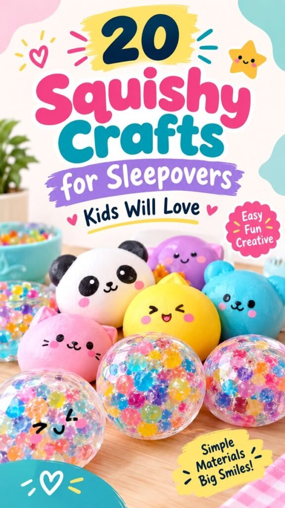 20 Squishy Crafts DIY Ideas Kids Will Love