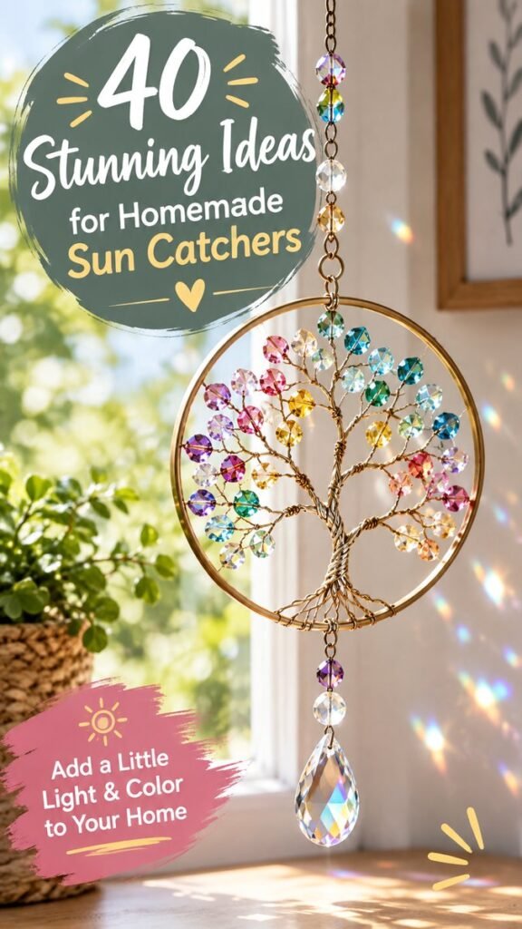 40 Stunning Suncatcher DIY Ideas to Brighten Your Home
