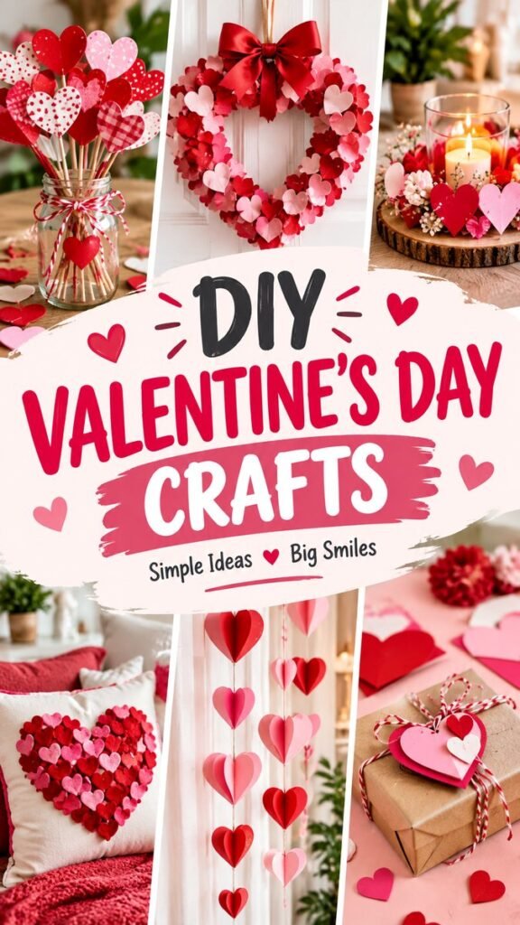 Valentines Day DIY Crafts Easy  Creative Ideas